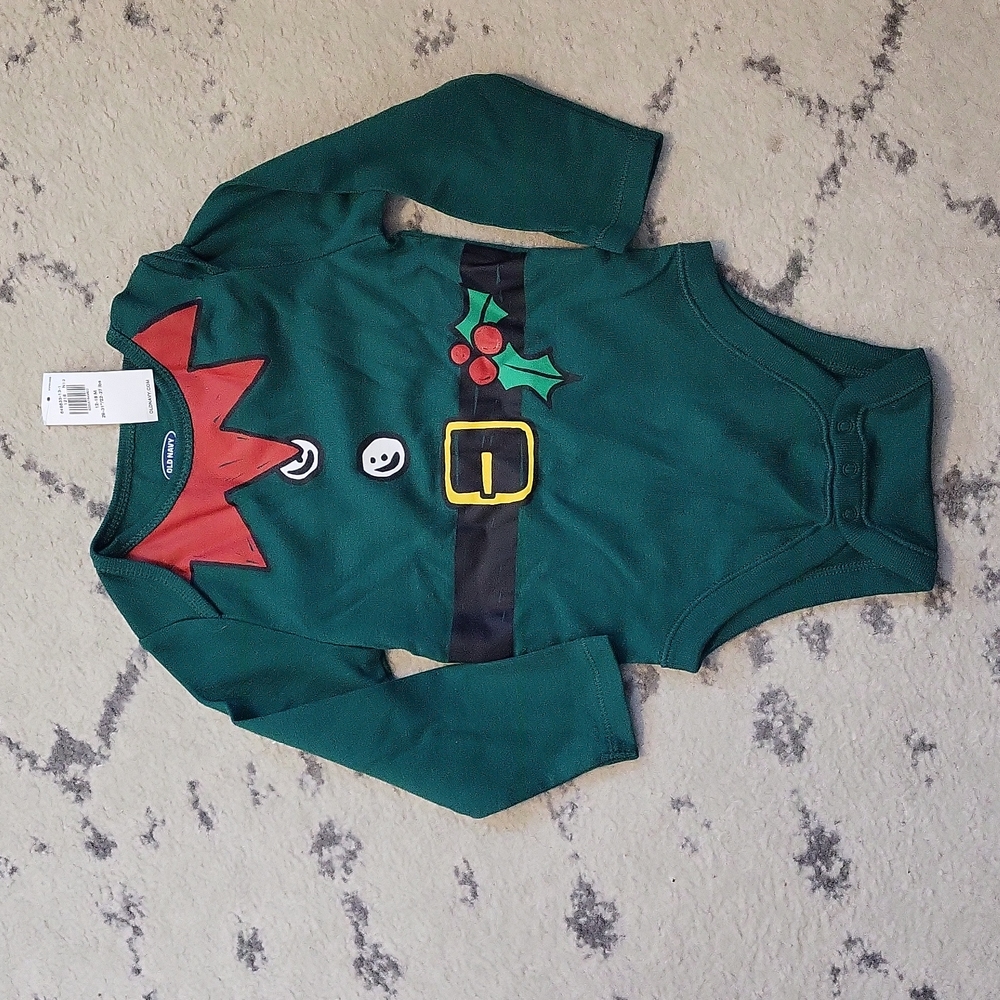 New with tags! Holiday Elf Onesie from Old Navy